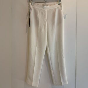 Babaton Ivory Textured Pants